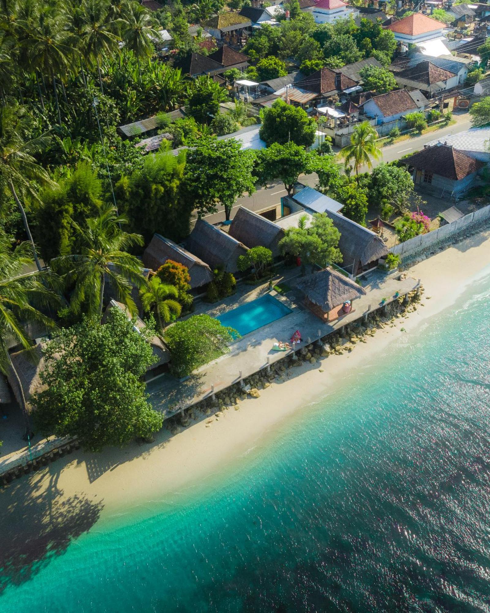Krisna Bungalows And Restaurant Sekotong Dış mekan fotoğraf