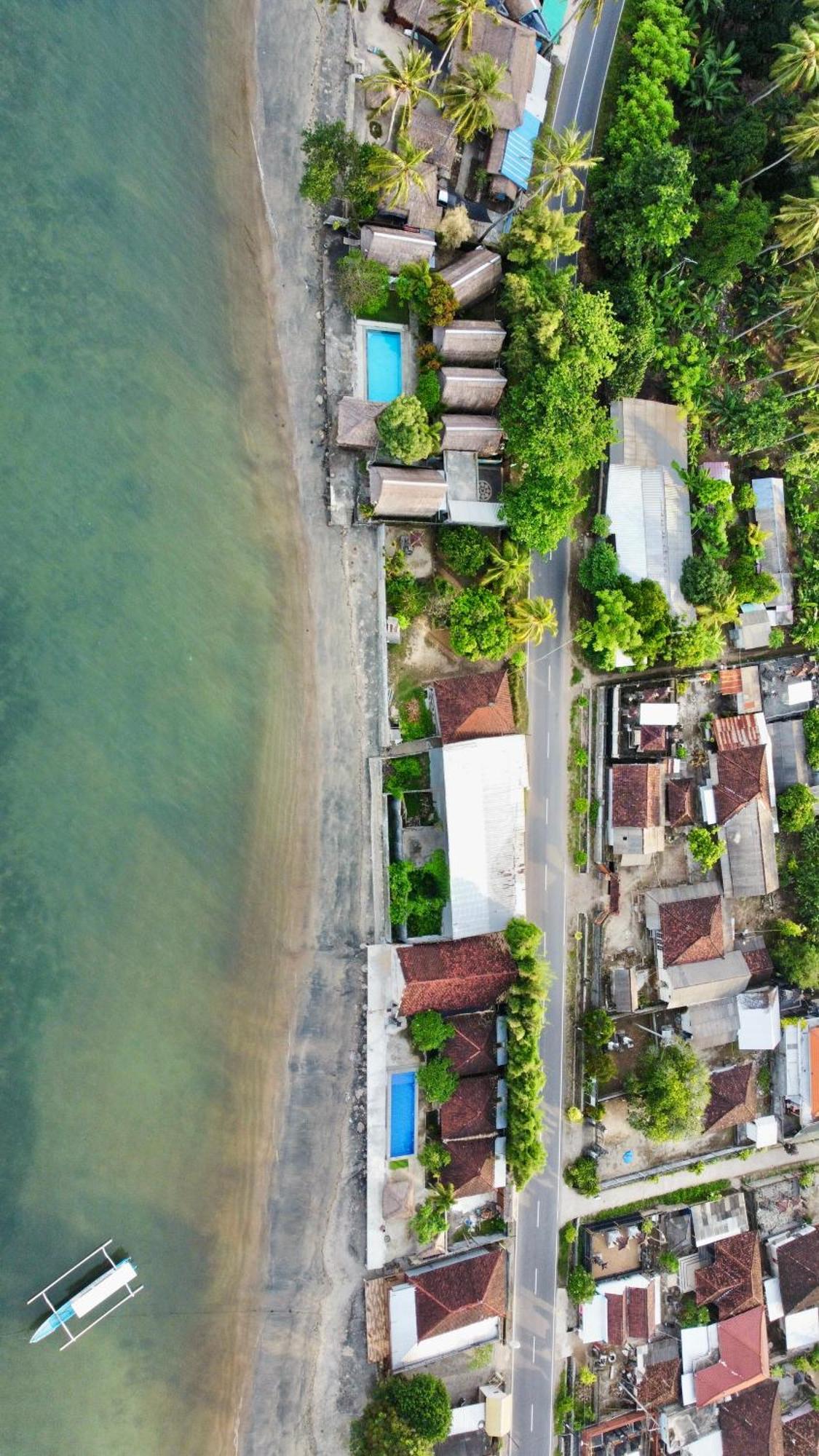 Krisna Bungalows And Restaurant Sekotong Dış mekan fotoğraf
