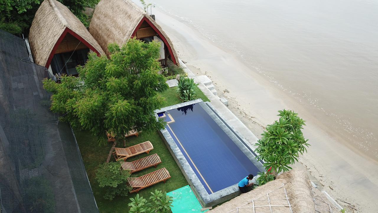 Krisna Bungalows And Restaurant Sekotong Dış mekan fotoğraf